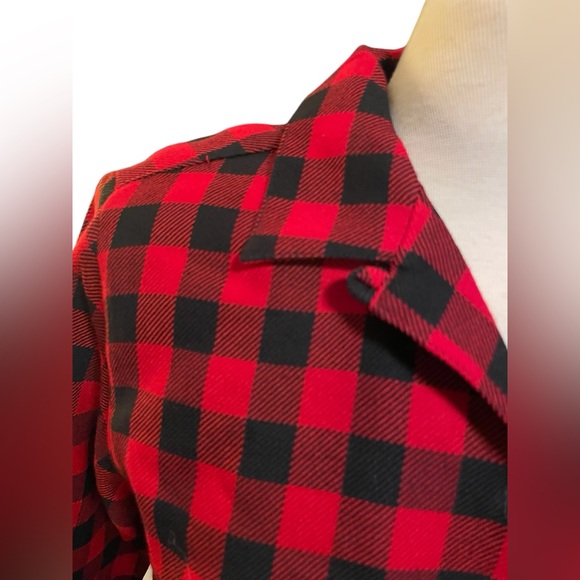 NWOT Pendleton Red and Black Checkered Shirt - Picture 2 of 3